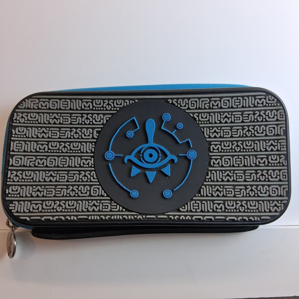 Nintendo Legend of Zelda Carrying Case for Switch, Blue & Black, Hard Shell